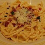 Spaghetti with Knoblauchsahnesosize recipe