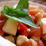 Pasta Salad Surimi and Salmon recipe