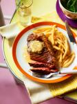 American Sirloin Steaks with Cafe De Manilla Butter Appetizer