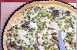 American Pea Feta and Mint Tart Recipe Dessert