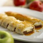 Canadian Goat Cheese Apple Strudel Dessert