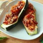 Courgettes Stuffed in the Oven recipe