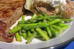 American Simple Stirfried Asparagus Appetizer