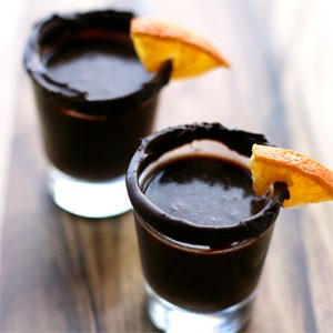 Mexican Hot Chocolate Shots Dessert