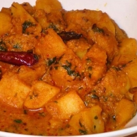 Indian Chana Aloo Appetizer