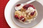 Canadian Spiced Cranberry Puddings With Brandy Cream Recipe Dessert