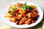 Italian Prawn And Eggplant Rigatoni Recipe Appetizer
