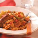 Italian Robust Italian Sausage and Pasta Dinner