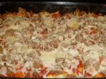 Doahead Sausage Ravioli Casserole recipe