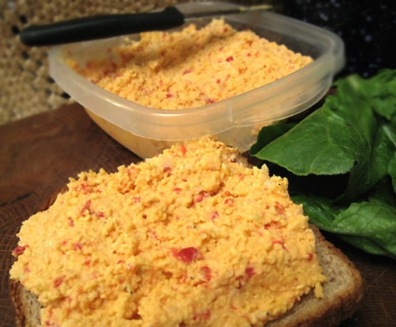 American Garlic Pimento Cheese Appetizer