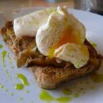 Sandwich of Mackerel and Eggs Poche recipe
