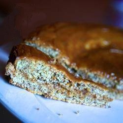 American Almond Cake with Dulce De Leche Appetizer