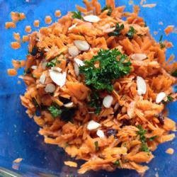 American Carrot Salad with Lemon Honey Dressing Dessert