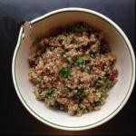 Quinoa Salad with Cranberries and Pistachios recipe