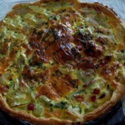 Dutch Leek Quiche with Bacon Dessert