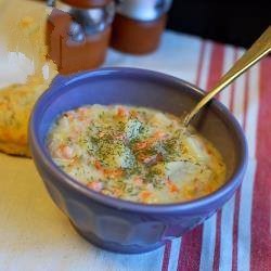 Dutch Salmon Chowder 4 Appetizer