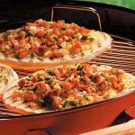 Mexican Salsa Chorizo Pizzas BBQ Grill