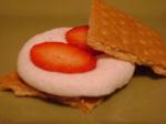 American chocolate And Strawberry Smores Dessert