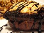 American Filet Mignon Wbalsamic Syrup  Boursin Cheese Dinner
