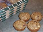 American Rye Oat Muffins With Cranberries Dessert