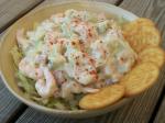 American Tangy Shrimp and Avocado Salad Dinner