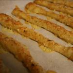 American Cheese and Rosemary Bread Sticks Appetizer