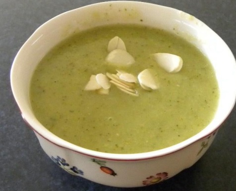 Canadian Broccoli and Almond Soup Soup