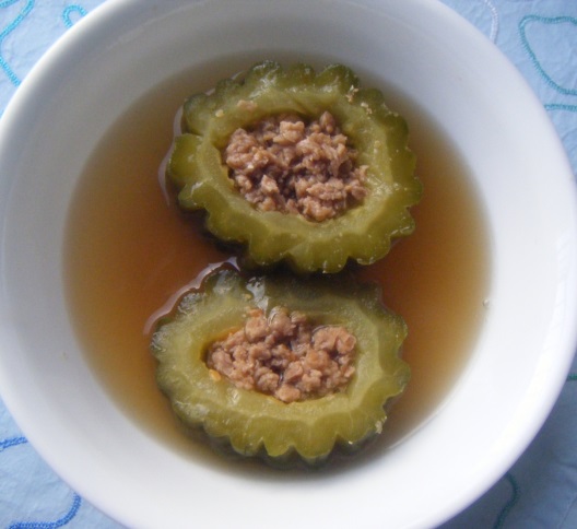 Taiwanese Stuffed Bitter Gourd Soup Soup