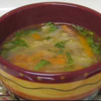 Ethiopian Cabbage and Carrot Soup Soup