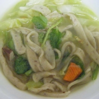 Chinese Homemade Noodle Soup Soup