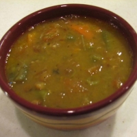 Taiwanese Lentil and Vegetable Soup Soup