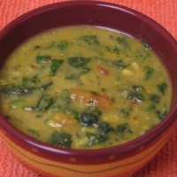 Indian Spinach Dal Appetizer