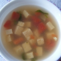 Taiwanese Tofu Tomato Soup Soup