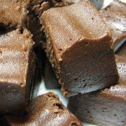 American Chocolate Fudge with Cinnamon Dessert