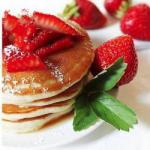 American Muscatel Pancakes Breakfast