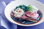 American Beef With Bok Choy And Snake Beans Recipe Dinner