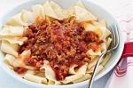 American Pappardelle With Bolognese Sauce Recipe 1 Appetizer