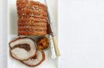 American Rolled Loin Of Pork With Mushroom Stuffing Recipe Appetizer