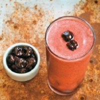 Canadian Cherry Cacao Smoothie Drink