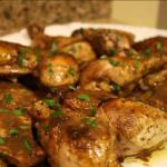 American Roasted Chicken with Balsamic Vinaigrette BBQ Grill