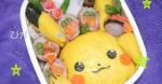 British Character Bento Pikachu Omurice Bento 2 Appetizer