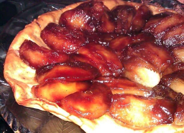 American Apple and Pomegranate Tart Tartin Dessert