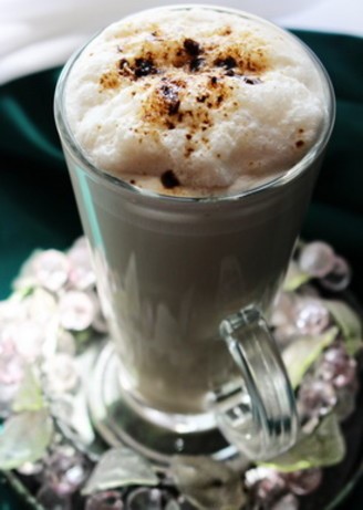 American Iced White Chocolate Coffee Dessert