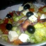 Canadian Greek Salad Hani Appetizer