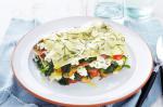 American Super Quick Freeform Vegetarian Lasagne Recipe Appetizer