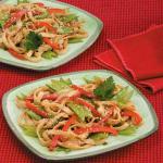 American Spicy Asian Noodles Appetizer