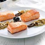 Spanish Christmas Salmon with Spanish Olives Appetizer