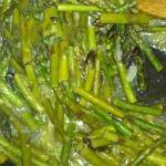 American Warm Salad of Asparagus with Honey and Mustard Dessert