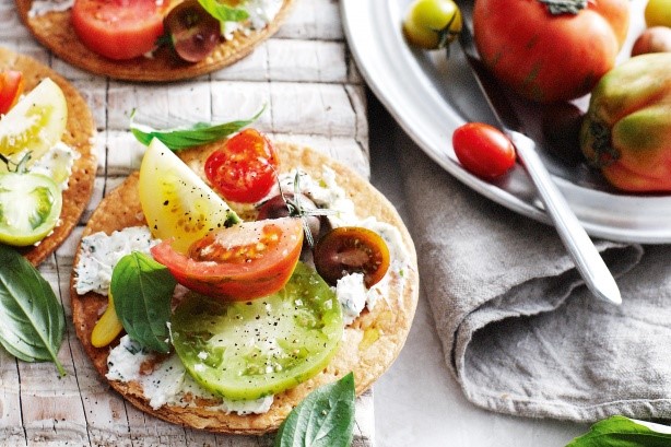 American Heirloom Tomato Tarte Fine Recipe Appetizer