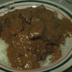 Indian Korma with Goat Meat Dessert